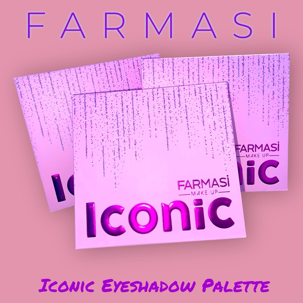 Three NIB FARMASI Iconic Eyeshadow Palettes - (3) for $75 or $28/ea